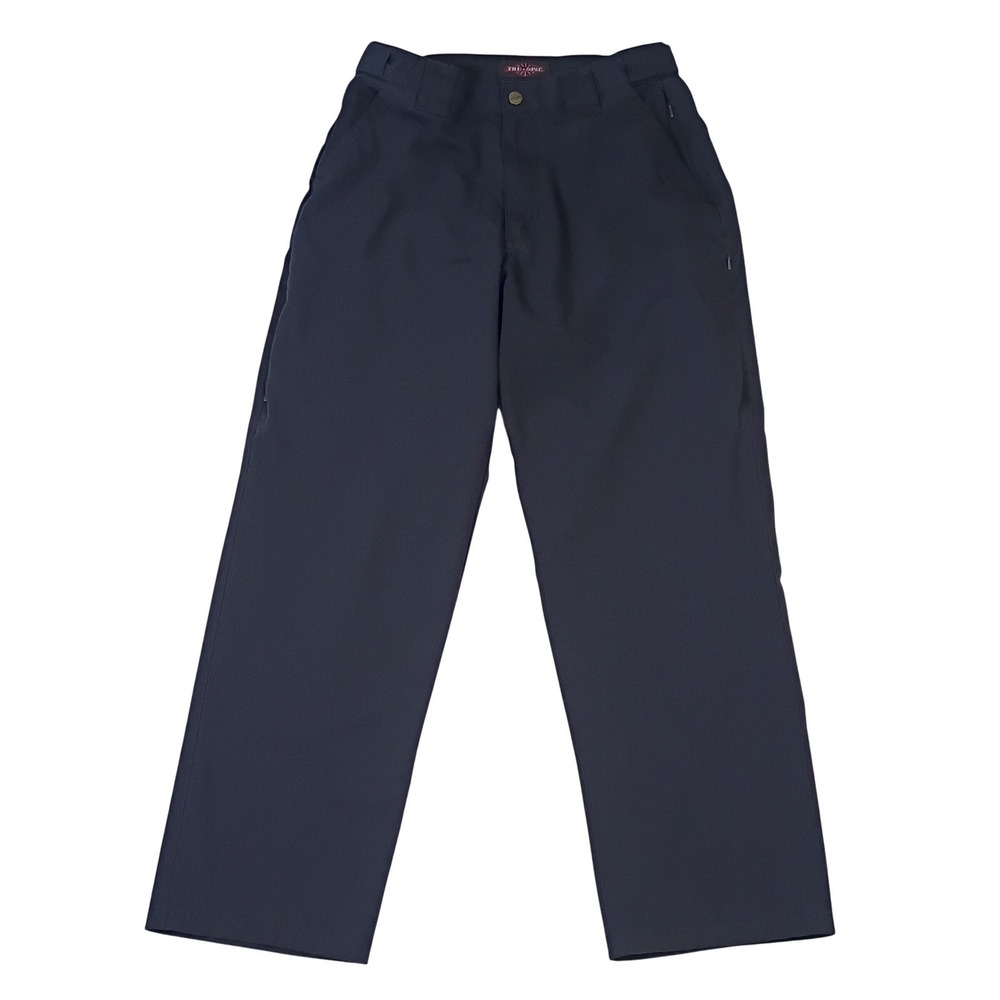 TRU SPEC Mens Size 32x34 Fits 32x29 Tactical‎ Cargo Pants Navy Blue Ripstop